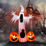 Replace 32359895 11.8 FT Halloween Inflatables Ghost Spider Pumpkin Outdoor Decorations, Scary Halloween Giant Blow up Ghost Decorations for Holiday Party Front Yard Lawn Garden Decor - Image 16