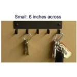 CIFbuy™ Modern Black Metal Wall Hook Industrial Farmhouse Coat Rack Minimalist Art (TikTok, temu pick-up service) - Image 4