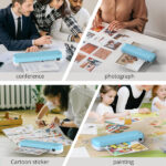 Laminator Machine with 10 Sheets - Fast Warm-Up for A4/A5/A6 Documents & Photos - Office, School, Home Use - Teacher Supplies & Organization Essentials (Color Preservation Technology) - Image 6
