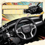 Black 12V Kids Ride-on Toy: Electric Powered Ride-On Car for Boys & Girls - Image 4