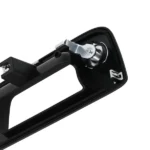 Rear Tailgate Handle Bezel fit for Chevrolet Silverado 2007-2014 Black Lock with Key - Image 5