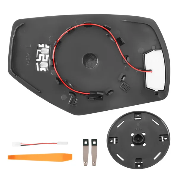 Driver Side Mirror Glass Heated With Signal fit for Silverado Sierra 2014 -2018