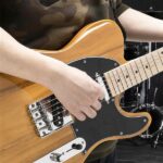Maple Fingerboard GTL Electric Guitar SS Pickup Transparent Yellow - Image 23