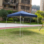 8*8ft Portable Home Use Waterproof Folding Tent Blue - Image 43