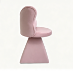 Vanity Chair with Butterfly Back,Swivel Accent Chair Dining Chairs,Makeup Stool for Bedroom Dressing Table,Suitable for Living Room,Dining Room,Study,Recreational Areas (PINK) - Image 3