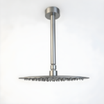 12" Brushed Nickel Bathroom Luxury shower head,High Pressure Rain Shower Head, Ultra-Thin Showerhead 304 Stainless Steel