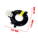 Front Steering Wheel Angle Sensor Fits for Nissan Armada Frontier Murano TITAN Xterra 2003-2015 Black - Image 7