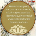 CIFbuy Vintage Inner Peace Aluminum Sign 8x8 Inch Round French Decorative Plaque Meditation Relaxation Wall Art For Living Room Bedroom TikTok, TikTok, Self-pickup Logiopics - Image 5