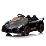 Lamborghini Poison Small Dual Drive 12V 4.5AH with 2.4G Remote Control Sports Car Electric Car Black - Image 4