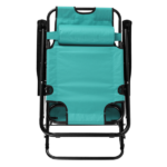Portable Dual Purposes Extendable Folding Reclining Chair Green - Image 7