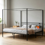 Canopy Bed Frame Only bed frame - Image 7