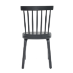 Windsor Dining Chairs Set of 4,Wood Farmhouse Spindle Back, Widen Seat, Mid-Century Modern French Country Style, for Living Room Restaurant, Black - Image 7