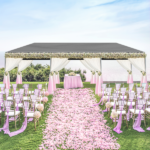 Same Code 52688135 10'x30' Outdoor Party Tent with 8 Removable Sidewalls, Waterproof Canopy Patio Wedding Gazebo Black - Image 13