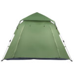 240*240*150cm Spring Quick Open Four-Person Family Tent Camping Tent Green - Image 17
