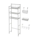 Bathroom Storage Cabinet,67.51" Tall Narrow Freestanding Cabinet Storage Tower with 2 Door for Small Spaces,Bathroom,White - Image 17