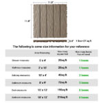 Plastic Interlocking Deck Tiles, 27 Pack, 11.8"x11.8" Waterproof Flooring Tiles for Indoor and Outdoor, Patio Floor Decking Tiles for Porch Poolside Balcony Backyard - Image 5
