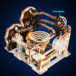 3d wooden puzzle Hand Whale music box Handmade Assembly Model kit Holidays birthdays Christmas gifts - Image 4