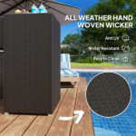 Outdoor Towel Rack/Storage Cabinets/Lockers/rolling wardrobe - Image 6