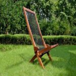 folding roping wood chair - Image 3