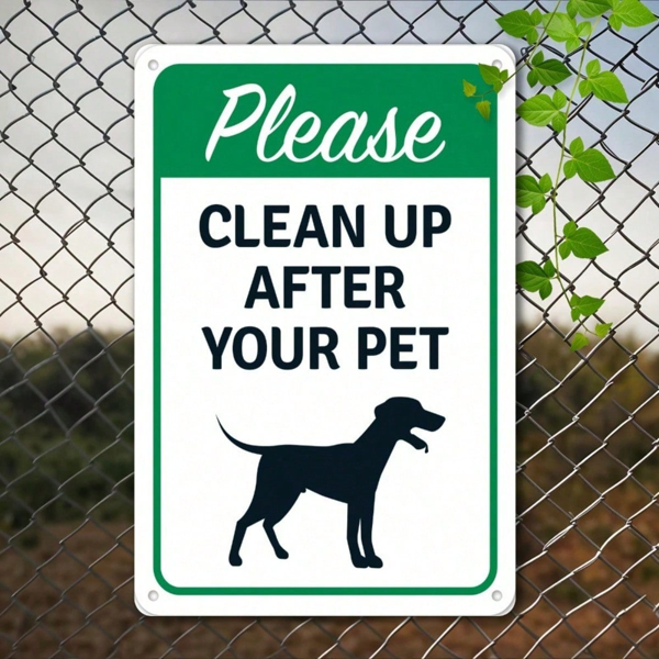 e9460d74-c830-41e9-8d18-2c248ceab2d5.png CIFbuy 1Pcs 8x12In Vintage Metal Tin Sign, Waterproof" Please Clean Up After Your Pet Wall Decor, Wall Decor, Cute Running Puppy Graphic 2 WaterprooikTok, WaterprooikTok, t Self-pickup Logiopics - Image 1