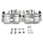 2PCS Front Left & Right Brake Calipers Replacement for Honda Civic 1990-2000, CRX 1990-1991 19-B1380 19-B1379 - Image 7