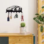 CIFbuy Alluring 1pc Metal Key Holder for Wall. The 7 - Hook, Black, Wall - Mounted Organizer is a Gorgeous Addition to Your Front Entryway. It Serves as a De(TikTok/temu self-pickup orders) - Image 24