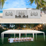 3*9m 7-Sided Iron PE Cloth Party Tent - Image 7