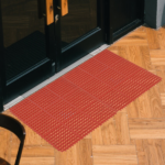 1PC Red Rubber Anti-Fatigue Kitchen Mat, 90x90x1.2cm, Thick Non-Slip Floor Mat - Image 9