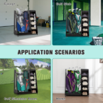 Black Golf Bag Organizer - Image 7