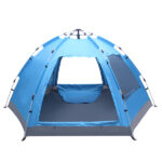3-4 Person Automatic Family Tent Instant Pop Up Waterproof for Camping Hiking Travel Outdoor Activities