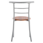Same Code 35204938 Brown Wood Grain PVC Breakfast Table (One Table and Two Chairs) - Image 8