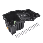 Plastic Oil Pan Assembly with Gasket Replacement for Ford F-150 2.7L 2018-2023 ML3Z6675J JT4Z6675E - Image 4