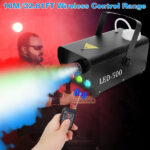400W Fog Machine RGB LED Party Club DJ Fogger Rapid Heating Remote Control Wedding Stage Smoke Machine - Image 2