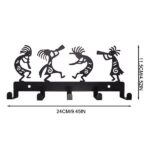 CIFbuy Top - Notch Wall - Mounted Coat Rack. The Vintage Black Metal Key Holder with Hooks for Coats, Hats, and Clothes is a Premium (TikTok/temu self-pickup orders)