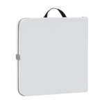 40"L x 20"W Plastic Adjustable Height Fold-in-Half Folding Table, White (Shipment from Walmart) - Image 4
