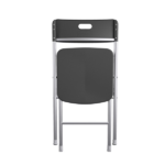 Resin Seat & Back Folding Chair, Black, 4-Pack (Shipment from Walmart) - Image 4