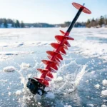 Nylon Ice Auger Drill Bit with Extension Rod & Drill Adapter for Ice Fishing - Image 5