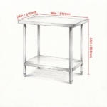 Metal Work Table ﻿ - Image 3