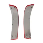 Bumper Reflector fit for Mercedes-Benz GL-Class 2006-2009 Red ABS Left+Right - Image 4