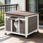 Wooden Cat House - Image 4