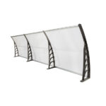 Same Code 87756300 HT-300 x 100 Household Application Door & Window Rain Cover Eaves Transparent Board & Gray Holder - Image 15