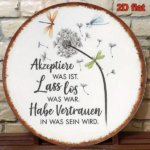 CIFbuy Vintage French Aluminum Sign 8x8 Inch Accept Reality Let Go Of The Past Motivational Wall Decor Nature Trust Plaque For Living R TikTok, TikTok, Self-pickup Logiopics - Image 2