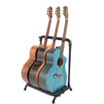 Replace 31245755 3-Slot Guitar Holder Rack Stand Black - Image 5