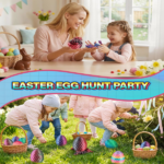 8" 3D Printed Dragon Eggs, Mystery Crystal Dragon Egg for Easter Basket Stuffers, Unique Easter Toys & Decor, Fantasy Tabletop Decor for Kids & Collectors (4 Pack) - Image 8