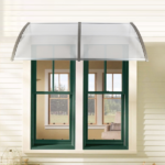Same Code 52463595 HT-200 x 100 Household Application Door & Window Rain Cover Eaves Canopy Silver & Gray Bracket - Image 14