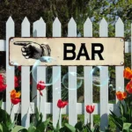 CIFbuy Aluminum UV Printed Vintage Sign Waterproof Dustproof Metal Plaque Home Garage Cafe Restaurant Bar Multi Use Decor (TikTok, temu pick-up service)