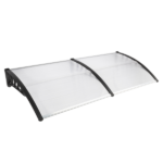 Same Code 99972412 HT-200 x 100 Household Application Door & Window Rain Cover Eaves Black Holder - Image 22