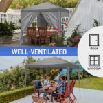 6.5x6.5FT Four Sides Portable Party Tent - Image 20