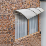 Same Code 51069445 HT-300 x 100 Household Application Door & Window Rain Cover Eaves Transparent Board & Gray Holder - Image 27