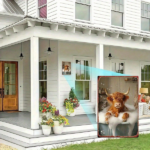 CIFbuy Vintage Highland Cow In Bathtub Metal Wall Art" Rustic Farmhouse Tin Sign, Weatherproof UV Resistant 2D Flat Unframed Decor Wall ArikTok, Wall ArikTok, t Self-pickup Logiopics - Image 4